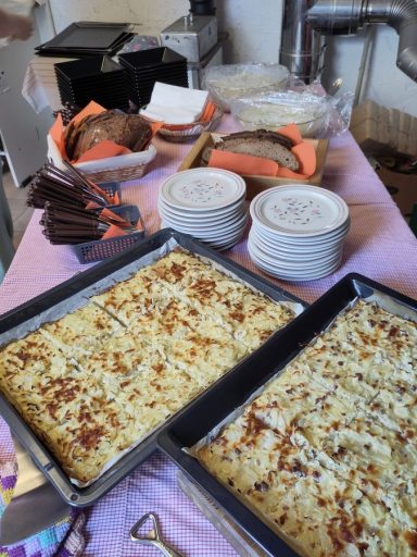 Zwiebelkuchen - Hessischer Imbiss