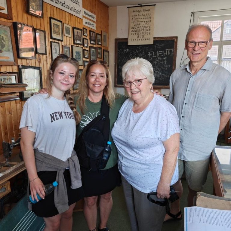 Neva und Juanette Griffin aus Michigan, Margund Reitz, Johannes Fritzsche